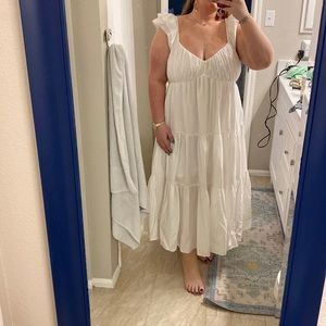 Abercrombie white dress